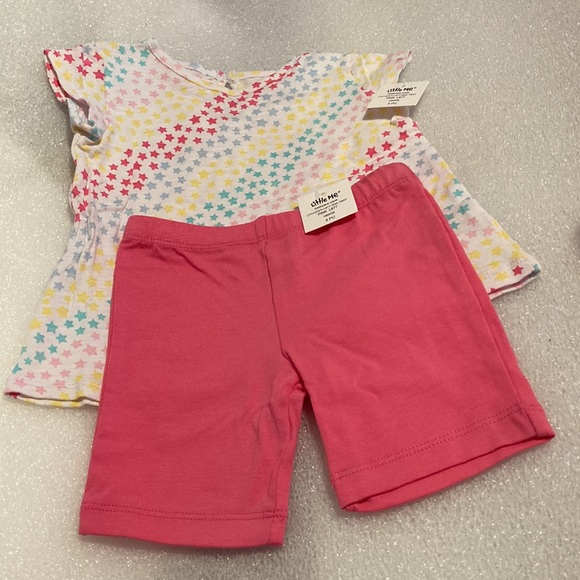 βοΈ 3x's Host Pick!!! βοΈ NWT - Little Me 3-Pc Matching Girls Summer Set - Sz 18M - Picture 2 of 15